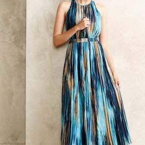 Anthropologie Paper Crown River Middi Dress